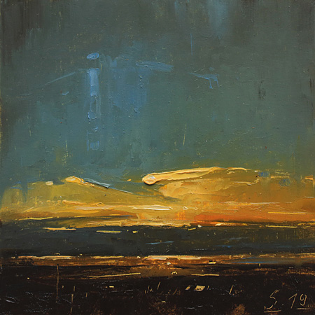 006-Etueden-Anbrechende-Nacht-2019-Oel-Kt-18x18cm