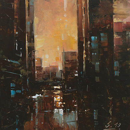 015-Etueden-Komposition-Stadt-I-2019-Oel-Kt-18x18cm