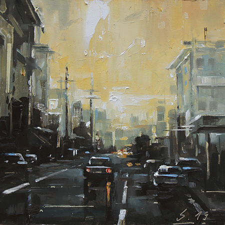 027-Etueden-Komposition-Stadt-V-2019-Oel-Kt-15x15cm