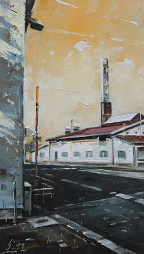 031-Etueden-Schillerstrasse-Ks-2019-Oel-Holz-23x13cm