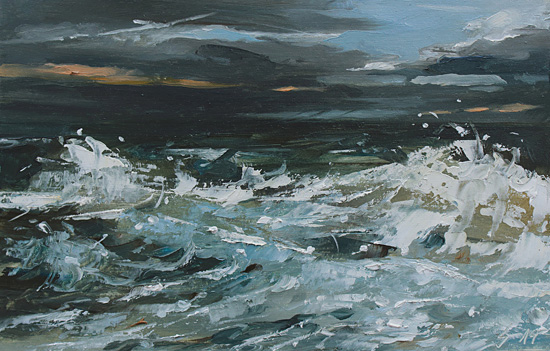 070-Etueden-Wellen-X-2019-Oel-Kt-15x23.5cm