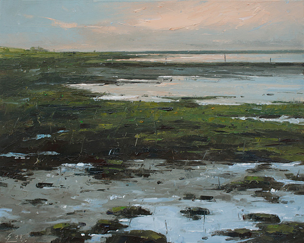 101-Etueden-Watt-Nordstrand-2019-Oel-Lw-40x50cm