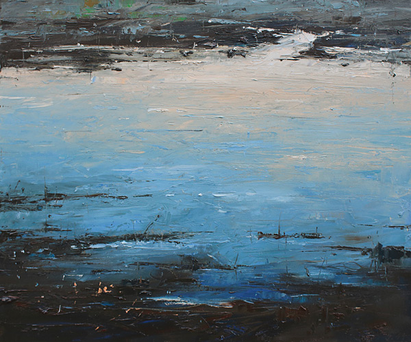 102-Etueden-Wattstueck-I-2019-Oel-Lw-50x60cm