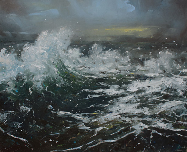 110-Etueden-Wellen-XV-2019-Oel-Lw-Holz-44x54cm