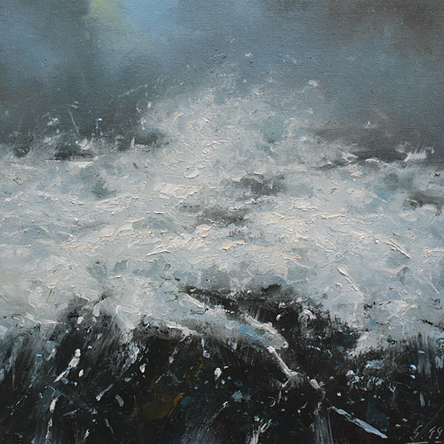 118-Etueden-Schwere-See-XIV-2019-Oel-Lw-Holz-30x30cm