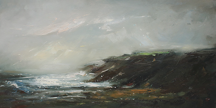 133-Etueden-Komposition-Kueste-VII-2019-Oel-Lw-40x80cm