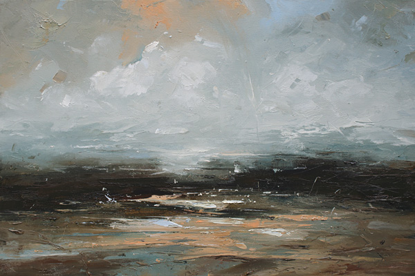 135-Etueden-Abziehendes-Unwetter-2019-Oel-Lw-40x60cm