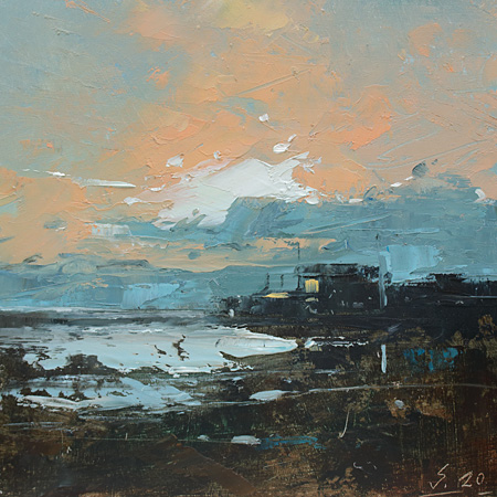 145-Etueden-Kueste-XVII-2020-Oel-Kt-17x17cm