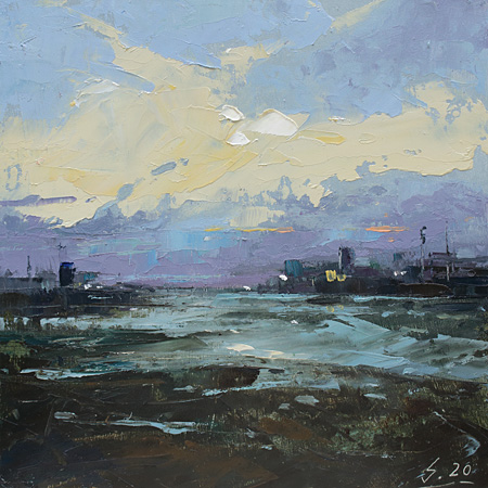 146-Etueden-Kueste-XVIII-2020-Oel-Kt-17x17cm