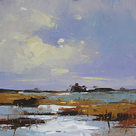 147-Etueden-Kueste-XIX-2020-Oel-Kt-17x17cm