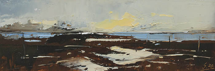239-Etueden-Kueste-XXXIII-2020-Oel-Kt-10x30cm