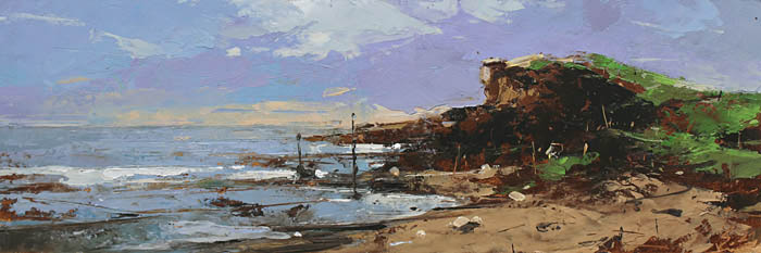 240-Etueden-Kueste-XXXIV-2020-Oel-Kt-10x30cm