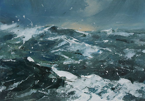 316-Etueden-Wellen-XVII-2023-Oel-Kt-14x20cm