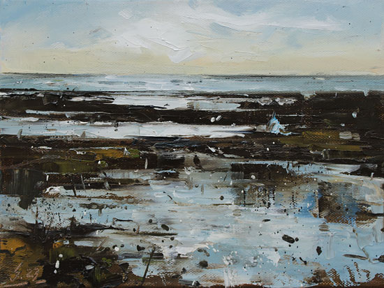 332-Etueden-Am-Wasser-VIII-2023-Oel-Lw-18x24cm