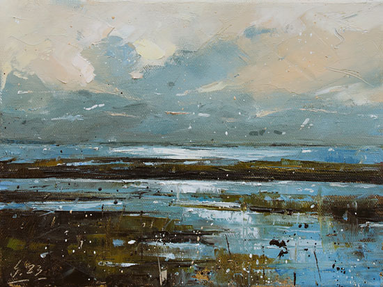 334-Etueden-Am-Wasser-X-2023-Oel-Lw-18x24cm