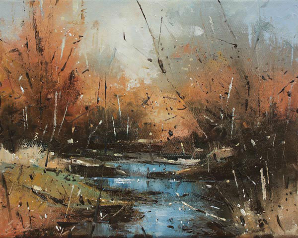 336-Etueden-Am-Wasser-XII-2023-Oel-Lw-24x30cm
