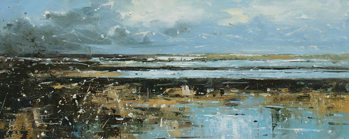 337-Etueden-Am-Wasser-XIII-2023-Oel-Lw-20x50cm