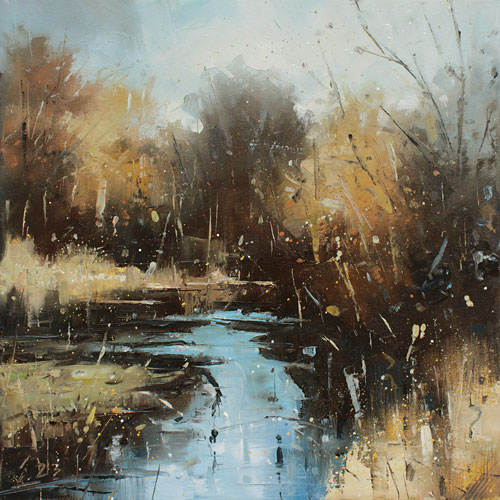 348-Etueden-Am-Wasser-XXIV-2023-Oel-Lw-30x30cm