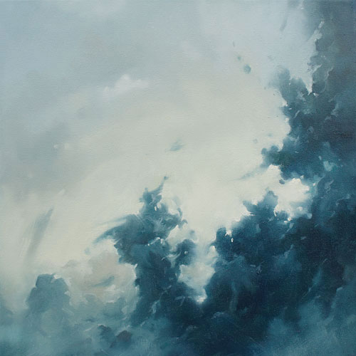 364-Etueden-Wolken-XV-2023-Oel-Lw-40x40cm