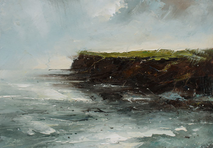 386-Etueden-Kueste-XLVI-2024-Oel-Kt-23x33cm