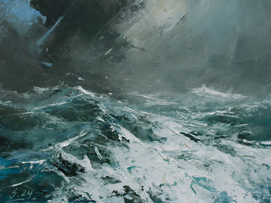432-Etueden-Seestueck-XXXI-2024-Oel-Kt-18x24cm