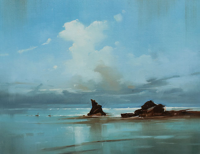 509-Etueden-Sphaeren-74-2025-Oel-Kt-34x44cm