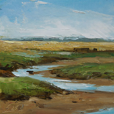 061-Landschaft-Suite-2025-Oel-Kt-13x13cm