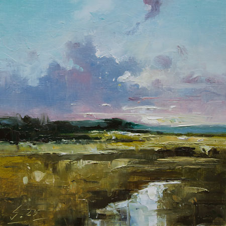 086-Landschaft-Suite-2025-Oel-Kt-13x13cm