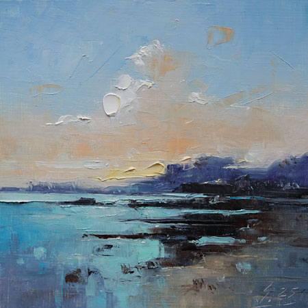 087-Landschaft-Suite-2025-Oel-Kt-13x13cm
