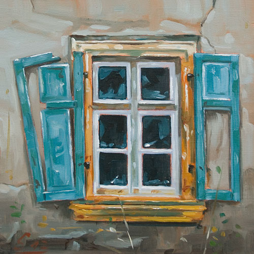 017-Altes-gelbes-Fenster-2012-Oel-Lw-Holz-20x20cm
