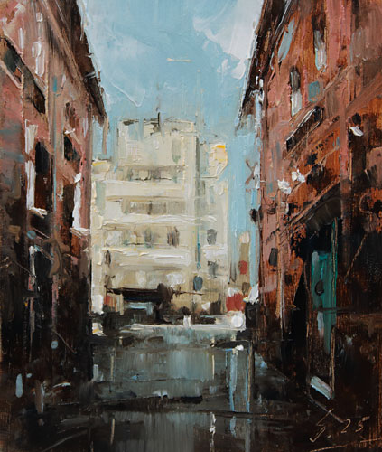 308-Stadtszenen-006-2025-Oel-Kt-13x11cm