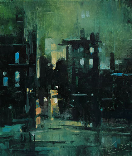334-Stadtszenen-032-2025-Oel-Kt-13x11cm