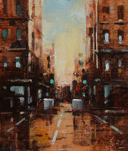 340-Stadtszenen-038-2025-Oel-Kt-13x11cm