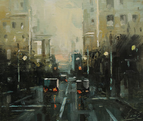 379-Stadtszenen-Wand-077-2025-Oel-Kt-11x13cm