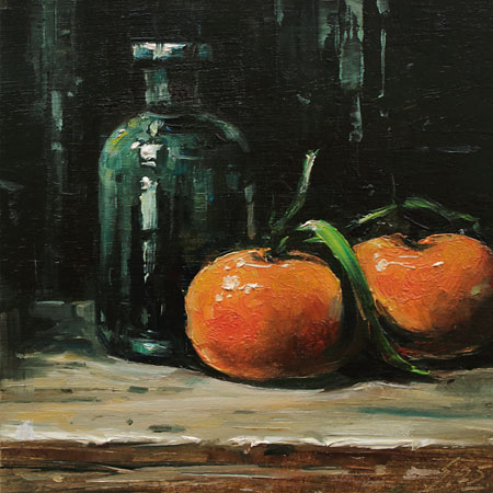 089-Zwei-Mandarinenl-2025-Oel-Kt-14x14cm