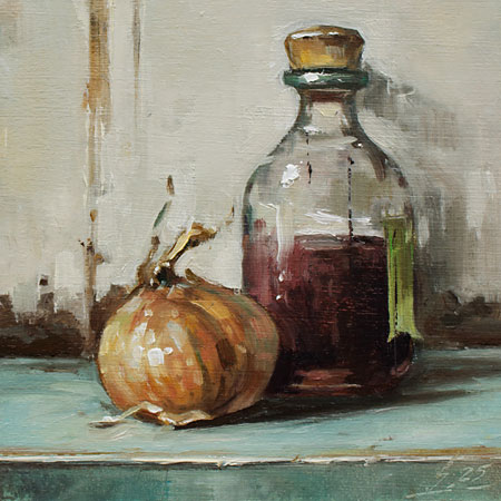 099-Zwiebel-mit-Fl�schchen-2025-Oel-Kt-14x14cm