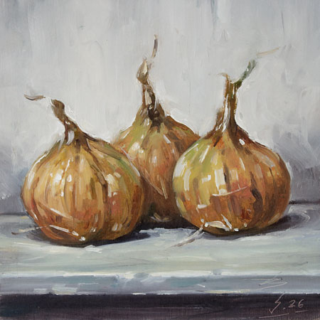 122-Drei-Zwiebeln-2026-Oel-Kt-14x14cm